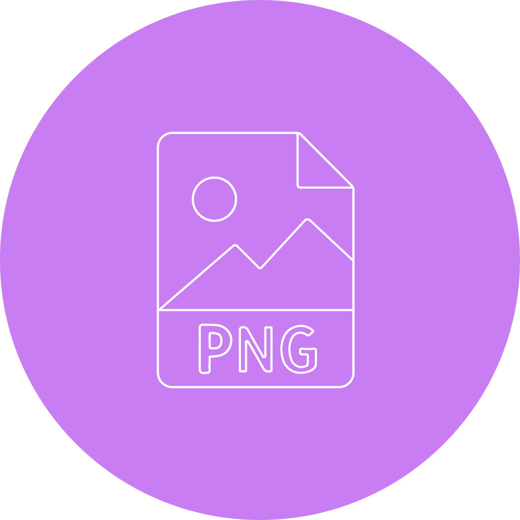 archivos entregables por tu diseñador PNG