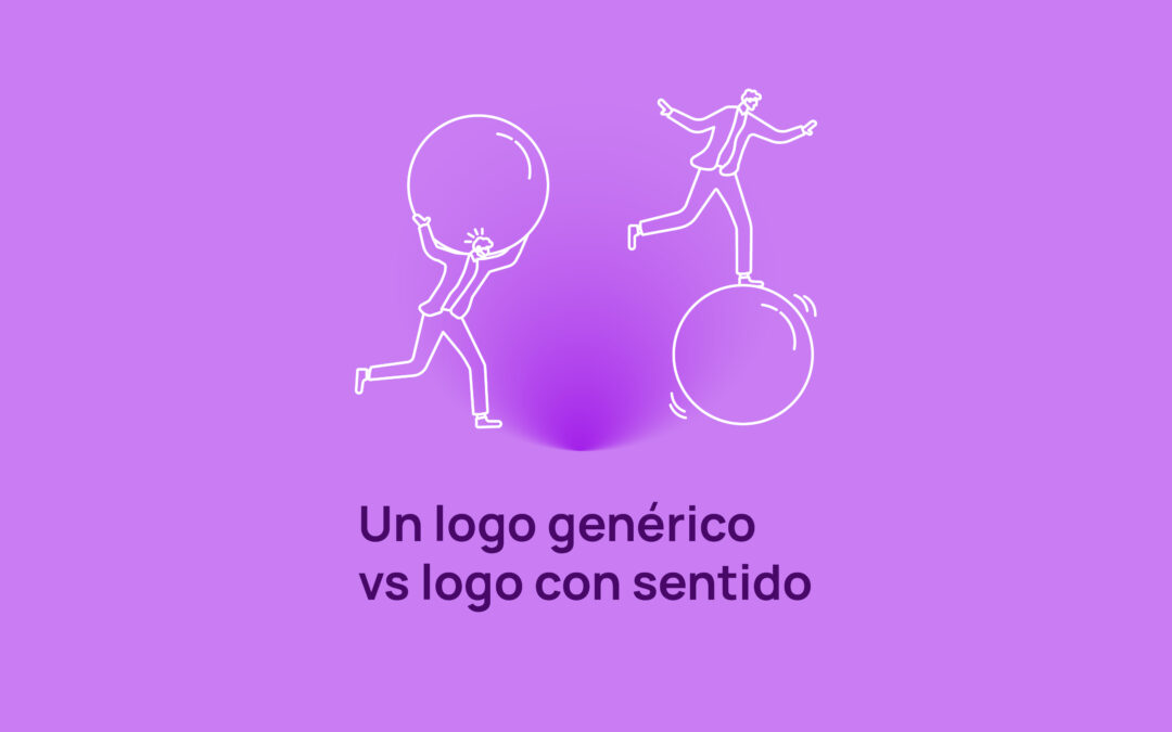 Un logo genérico vs. logo con sentido