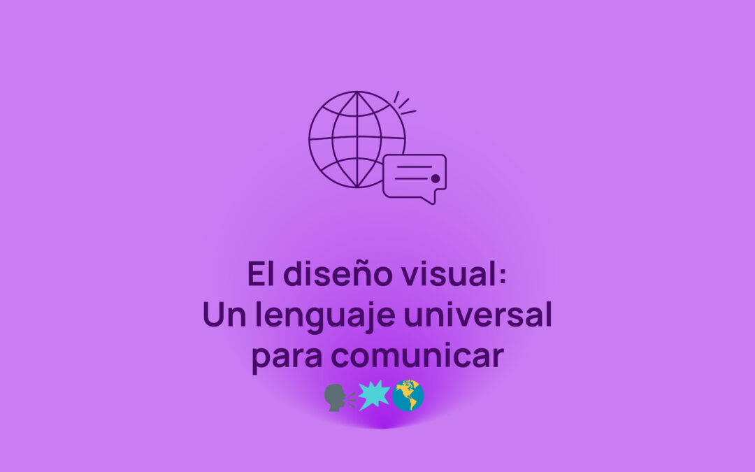 icono del universal por el titulo del tema de diseño visual que es un lenguaje universal para comunicar